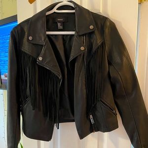 Women’s Faux Leather Jacket